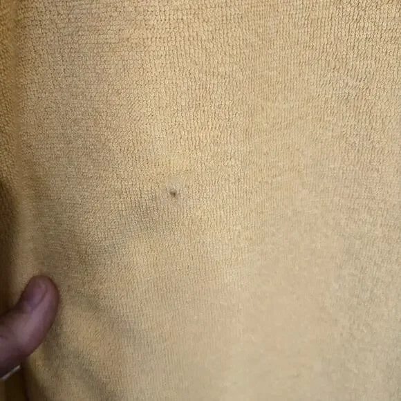 Tanglwood Yellow V-Neck Knit Dress w Pockets, Size 14 – Bright & Comfy [0345] - Picture 5 of 9